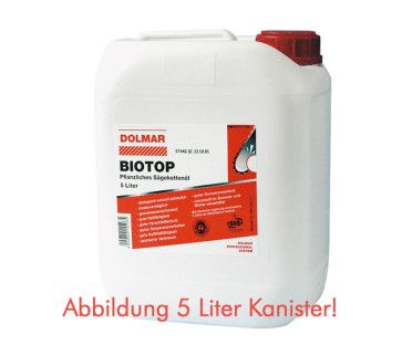 DOLMAR Sägekettenöl BIOTOP 5 Liter