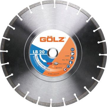 GÖLZ LB 20 Diamanttrennscheibe 400 mm für Beton