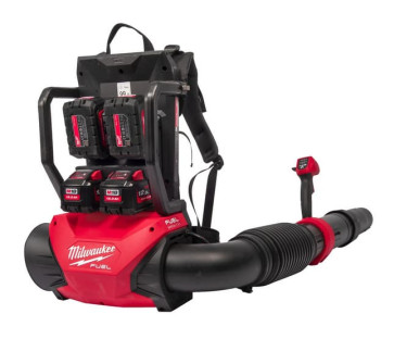 Milwaukee M18 F2BPB-124 Akku-Rucksackgebläse Set