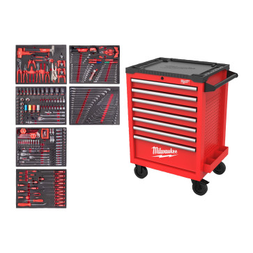 Milwaukee Toolguard inkl. 337 teiligem Automotive-Set