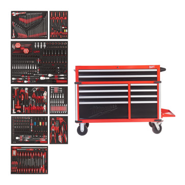 Milwaukee Toolguard inkl. 501 teiligem Handwerkzeugs- & Zubehörset