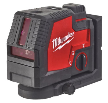 Milwaukee L4CLLP-301C Akku-Kreuzlinienlaser mit Lotfunktion