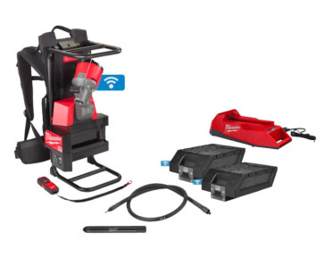 Milwaukee MXF CVBPKIT-602 Akku-Rucksack-Betonverdichter Kit