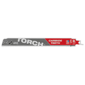 MILWAUKEE Säbelsägeblatt Metall THE TORCH HM-bestückt 5er Pack 230 x 3,2 mm (8 TPI)