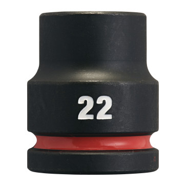 MILWAUKEE SHOCKWAVE Schlagnuss 3/4" kurz 22 x 53 mm