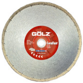 GÖLZ CeraFast Diamant-Trennscheibe für Feinsteinzeug 200-350 mm