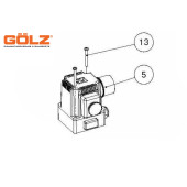 GÖLZ MS400AL Netzschalter Schutzschalter Ein- / Aus Schalter