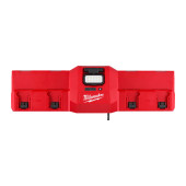 MILWAUKEE M12-18 GBC4 M12™ - M18™ Mehrfach-Ladegerät mit magnetischen Aufhängepunkten