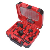 MILWAUKEE SWITCHBLADE Selbstbohrer Set 5-teilig 35/38/54/65 mm, Verlängerung 140 mm
