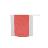 Nestle Warn-Flagge 50x50 weiß-rot-weiß