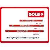 Sola BIG X Triplekombo Wasserwaagen-Set