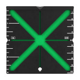 Milwaukee HI-VIST Laserzieltafel