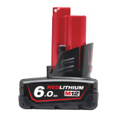 MILWAUKEE M12B6 M12™ 6,0-Ah-Akku