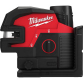 MILWAUKEE M12CLL4P-301C M12™ Akku-Kreuzlinienlaser