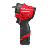 MILWAUKEE M12FSCIWF38-252X M12 FUEL™ 3/8˝-Akku-Schlagschrauber Vierkant mit Sprengring