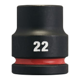MILWAUKEE SHOCKWAVE Schlagnuss 3/4" kurz 22 x 53 mm