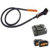Rokamat CV C 43-300 Akku-Betonrüttler mit 2x 18V Akkus und Ladegerät