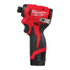 Milwaukee M12BLIDRC-202C Bürstenloser Akku-Schlagschrauber Set